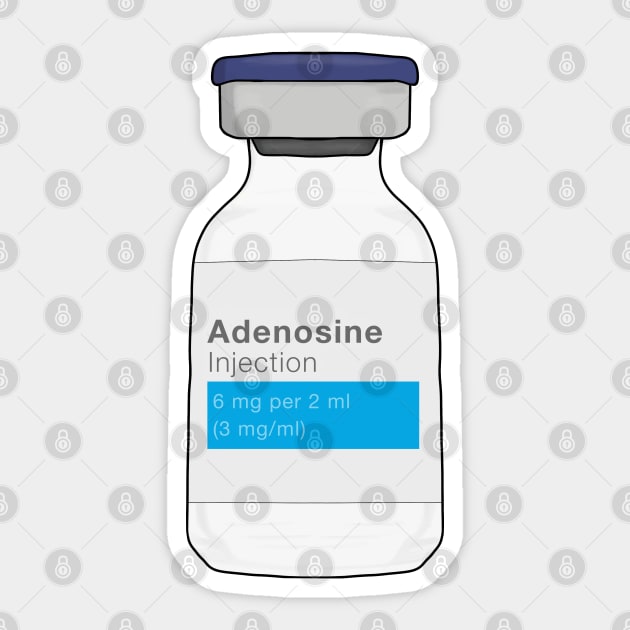 Adenosine Sticker by DiegoCarvalho